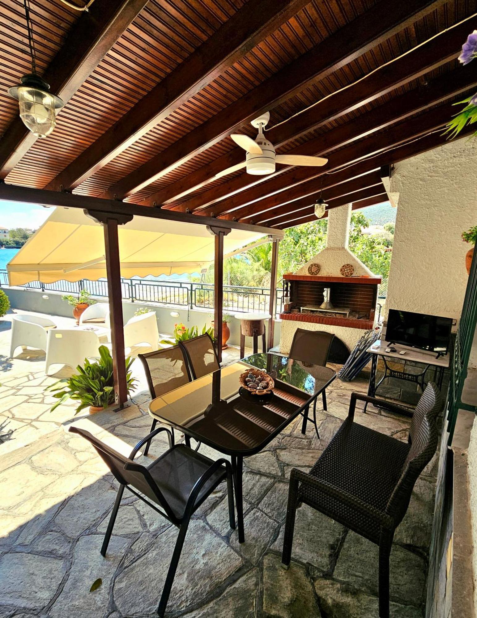 Marathos  Polianthi Seaside Houseヴィラ エクステリア 写真
